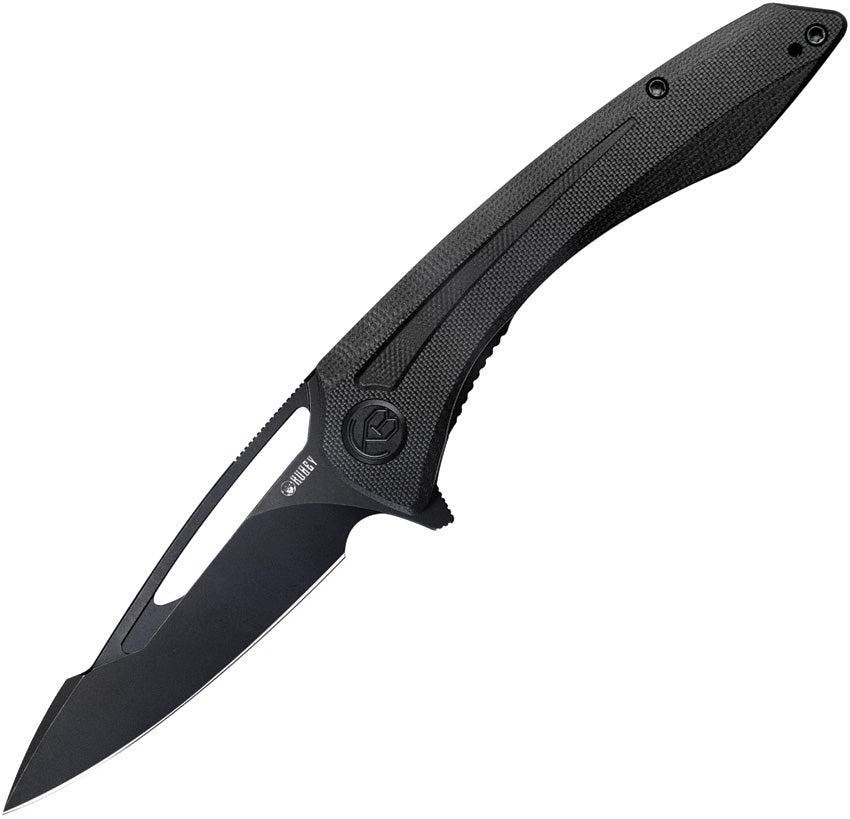 KUB345F Kubey Merced Linerlock Blackout