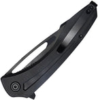 KUB345F Kubey Merced Linerlock Blackout