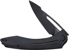 KUB345F Kubey Merced Linerlock Blackout