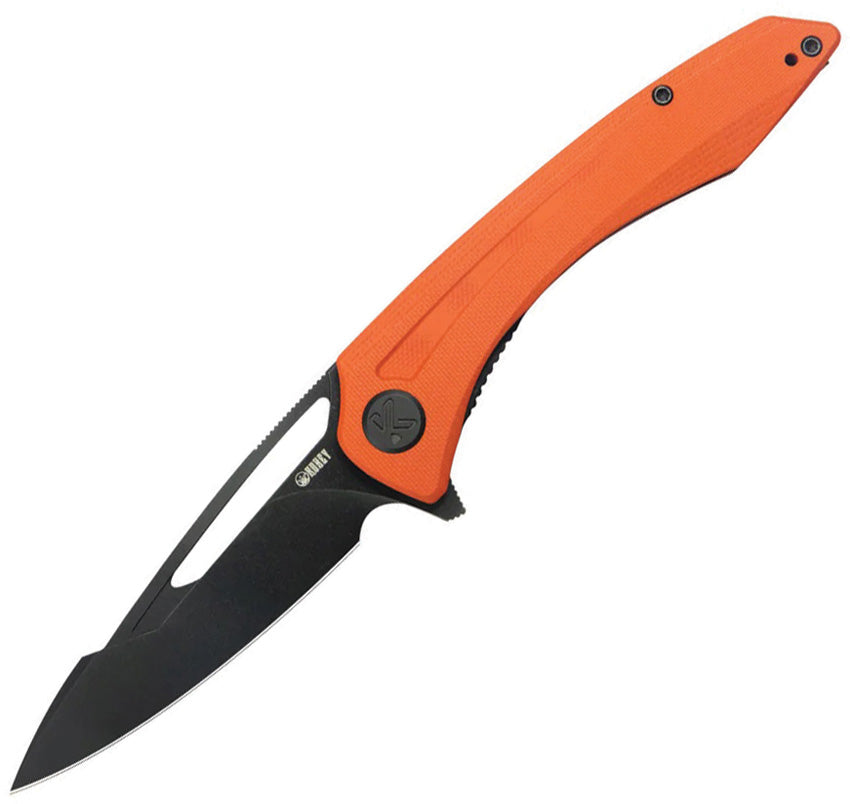 KUB345N Kubey Merced Linerlock Orange