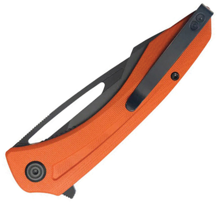 KUB345N Kubey Merced Linerlock Orange