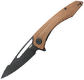 KUB345O Kubey Merced Linerlock Tan Black