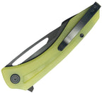 KUB345Q Kubey Merced Linerlock Yellow
