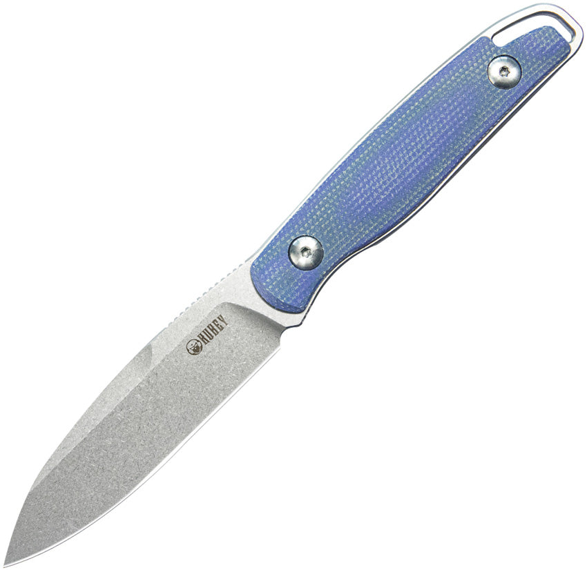 KUB357D Kubey Dust Devil Fixed Blade Blue