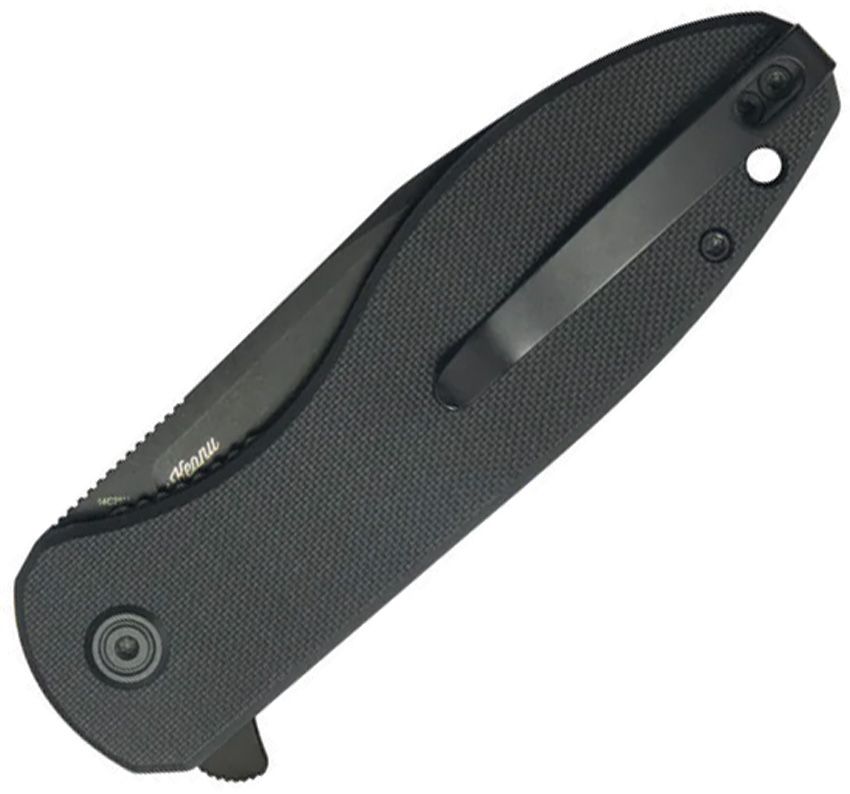 KUB358N Kubey Master Chief Linerlock Black