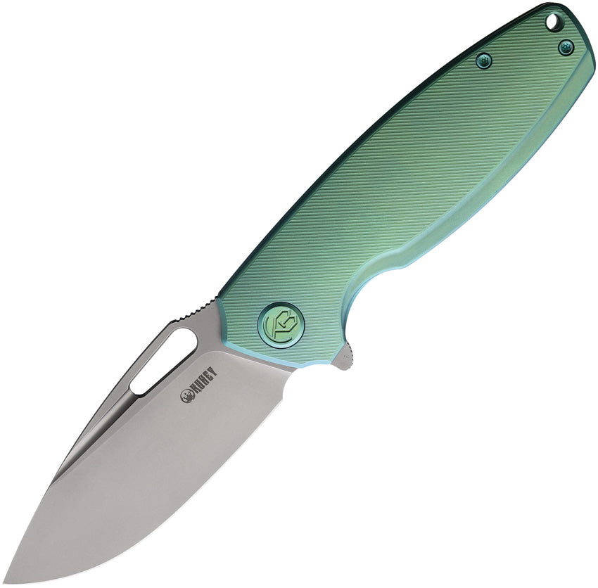 KUB360B Kubey Tityus Framelock Green Ti