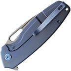 KUB360D Kubey Tityus Framelock Blue Ti