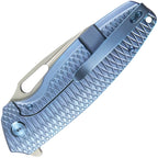 KUB360F Kubey Tityus Framelock Blue Ti
