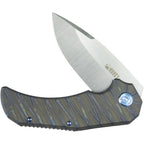 KUB367B Kubey Bravo 1 Framelock DP Ti Flame