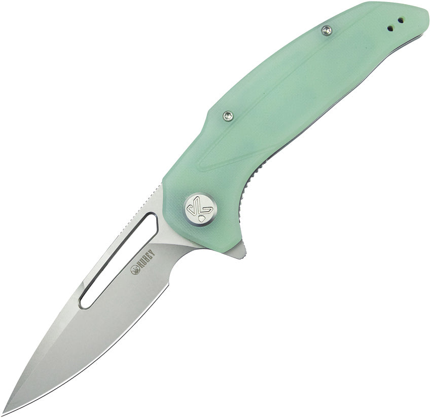 KUB372B Kubey Nautilus Linerlock Jade