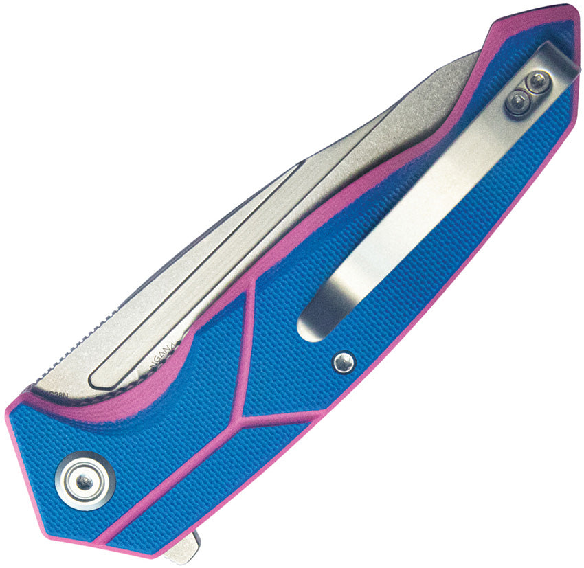 KUB373C Kubey RBC-1 Outdoor Linerlock Blue