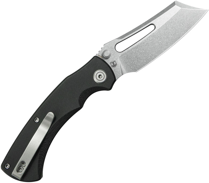 KUB378A Kubey Dheo EDC Button Lock Black
