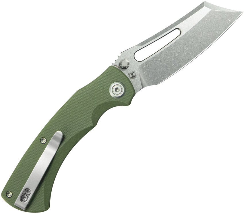 KUB378B Kubey Dheo EDC Button Lock OD
