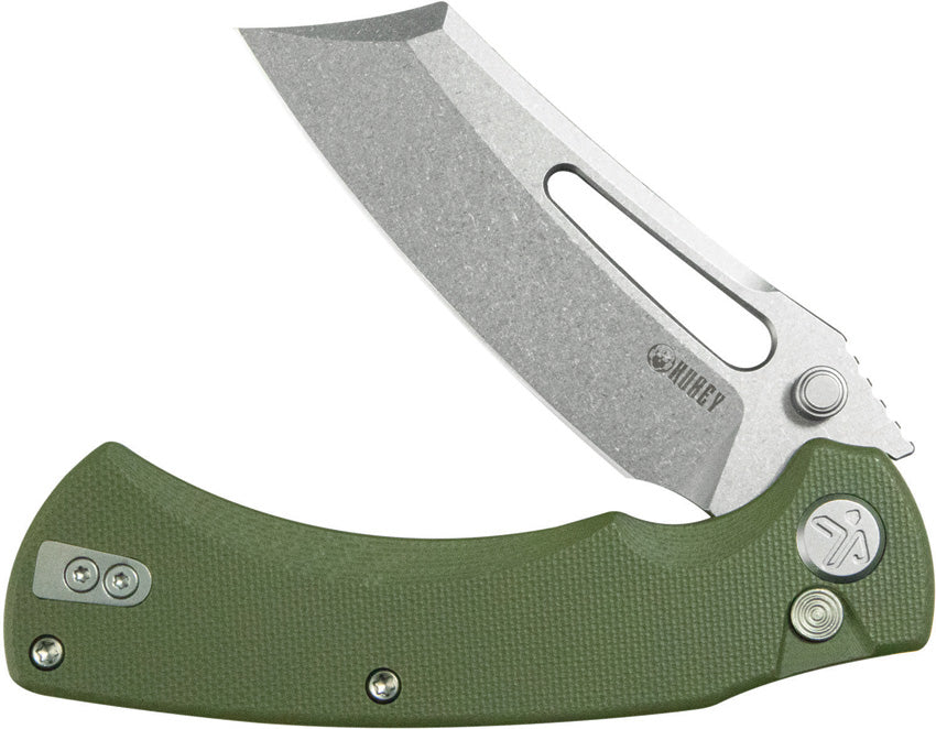 KUB378B Kubey Dheo EDC Button Lock OD
