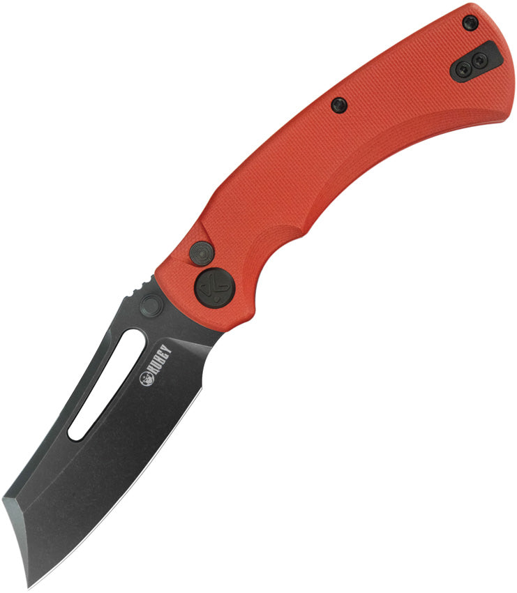 KUB378C Kubey Dheo EDC Button Lock Red
