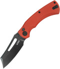 KUB378C Kubey Dheo EDC Button Lock Red