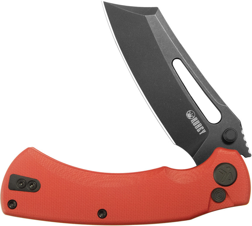 KUB378C Kubey Dheo EDC Button Lock Red
