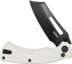 KUB378E Kubey Dheo EDC Button Lock White