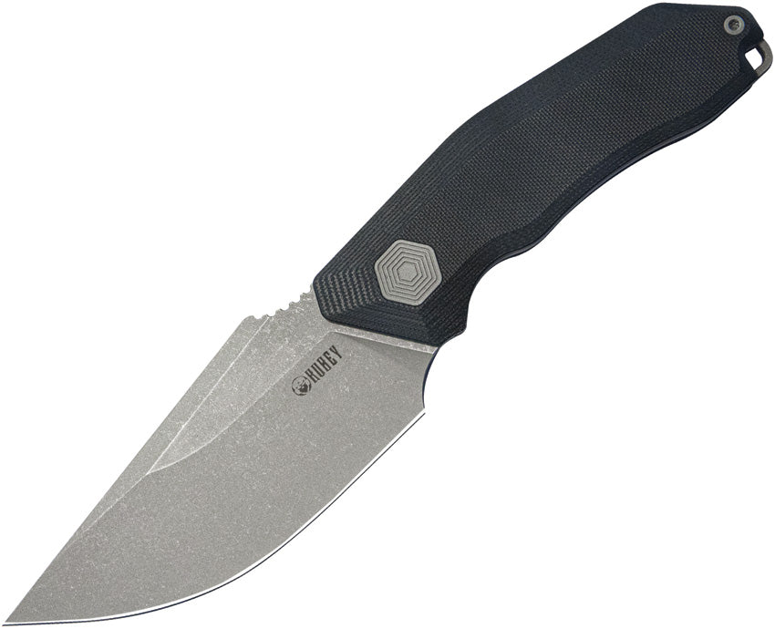 KUB381A Kubey Basilisk Fixed Blade Black