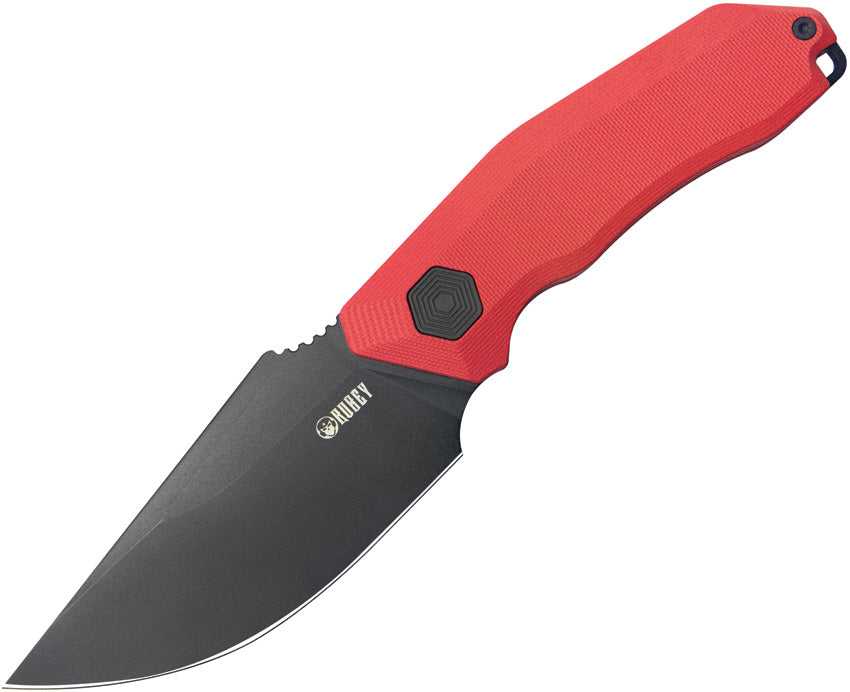 KUB381B Kubey Basilisk Fixed Blade Red