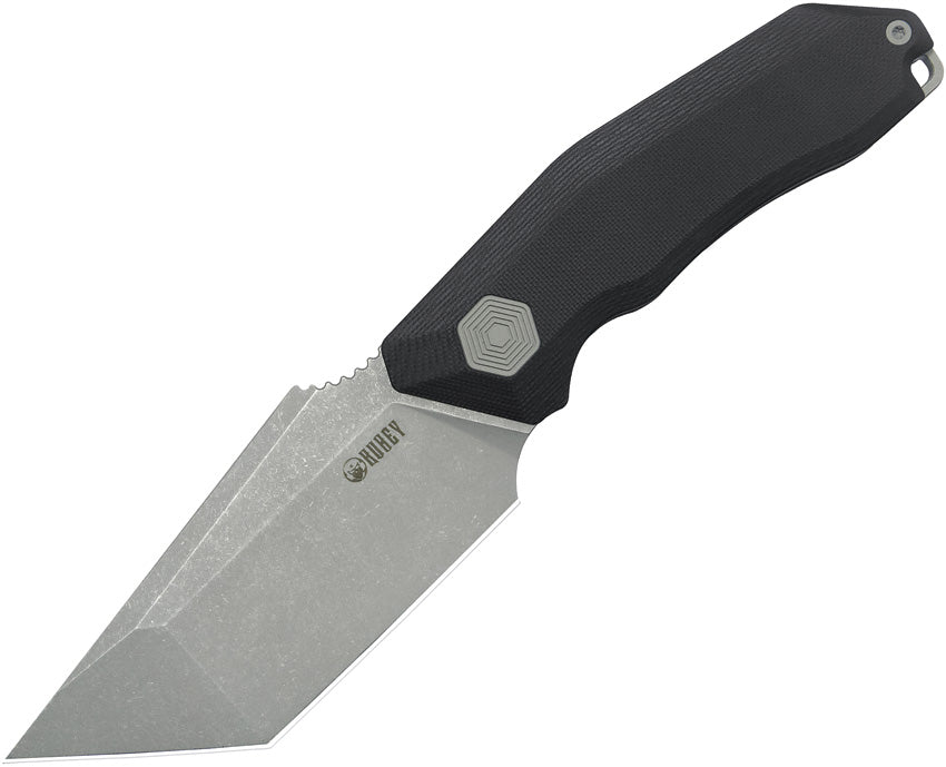 KUB382A Kubey Yokai Fixed Blade Black