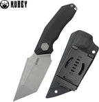 KUB382A Kubey Yokai Fixed Blade Black