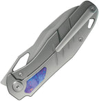 KUB385A Kubey Sudden Framelock Timascus
