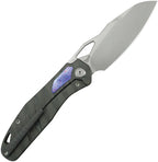 KUB385B Kubey Sudden Framelock Flame