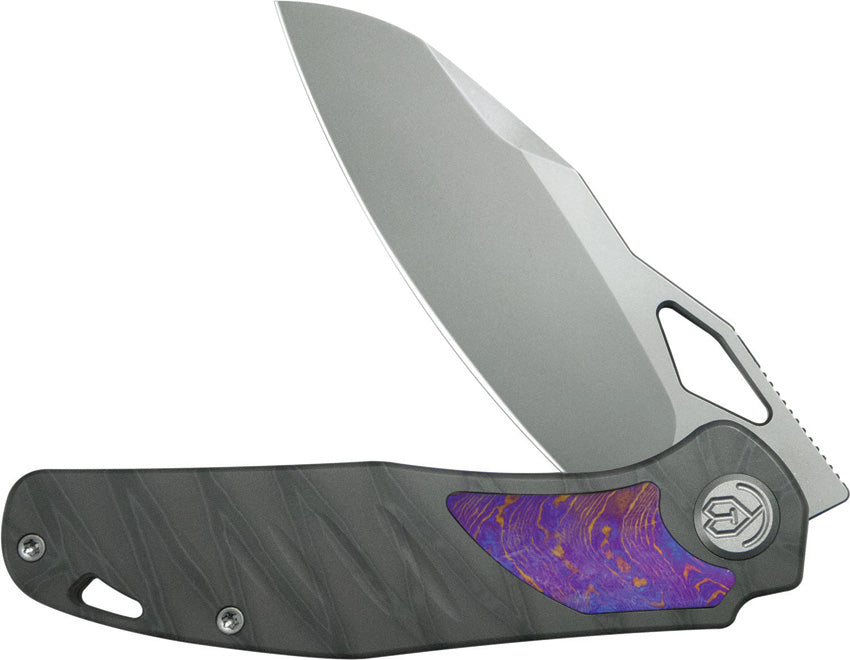 KUB385B Kubey Sudden Framelock Flame