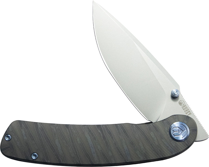 KUB386C Kubey Momentum Framelock Flame Ti