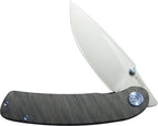 KUB386C Kubey Momentum Framelock Flame Ti