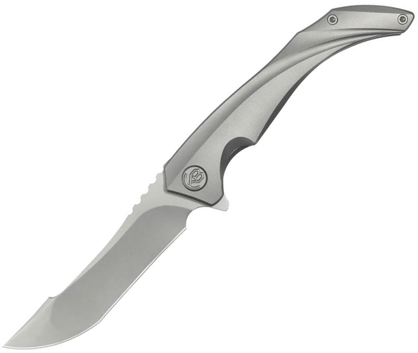 KUB387A Kubey Cyrus Framelock Gray Ti
