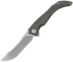 KUB387B Kubey Cyrus Framelock Flame Ti