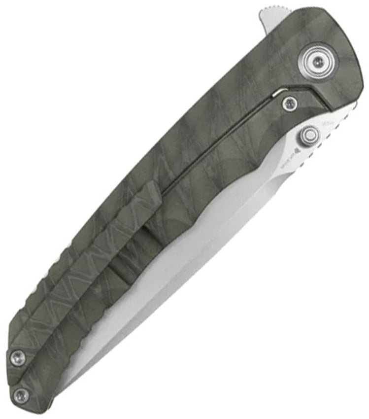 KUB389B Kubey Zazoo Framelock Flame Ti