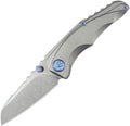 KUB390A Kubey Steeltle Framelock Gray Ti