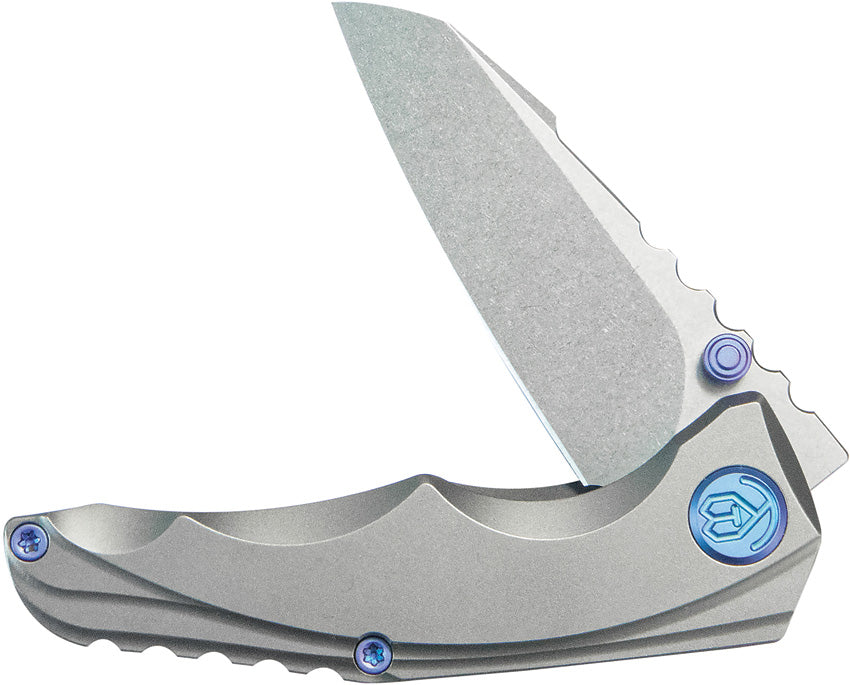 KUB390A Kubey Steeltle Framelock Gray Ti
