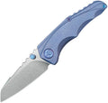 KUB390C Kubey Steeltle Framelock Blue Ti