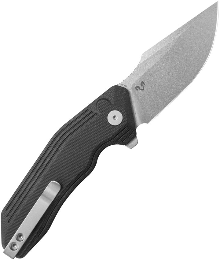 KUB391A Kubey Basilisk Button Lock Black
