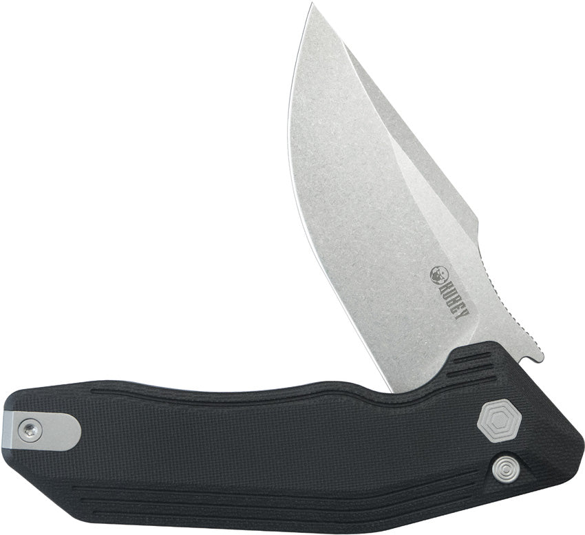 KUB391A Kubey Basilisk Button Lock Black