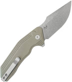 KUB391C Kubey Basilisk Button Lock Tan