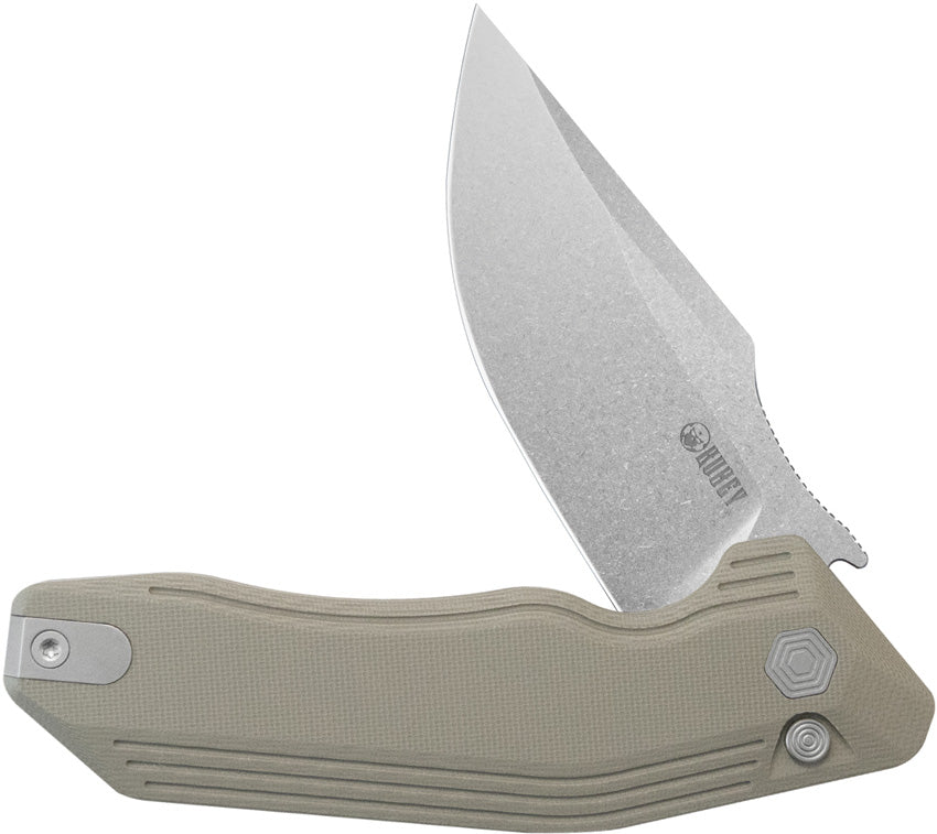 KUB391C Kubey Basilisk Button Lock Tan