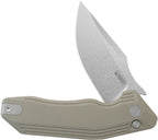 KUB391C Kubey Basilisk Button Lock Tan