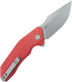 KUB391E Kubey Basilisk Button Lock Red