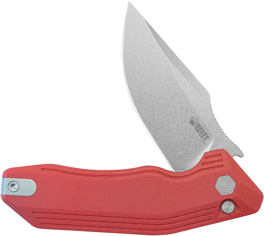 KUB391E Kubey Basilisk Button Lock Red