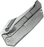 KUB402A Kubey Hamster Framelock Gray Ti