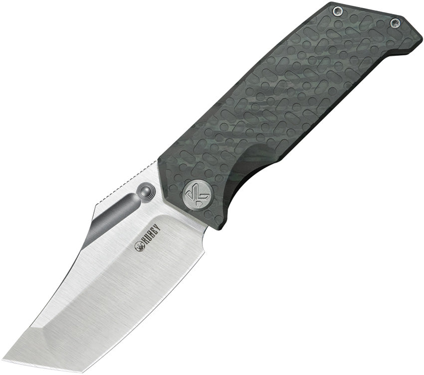 KUB402C Kubey Hamster Framelock Flame Ti