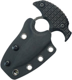 KUB403B Cavy Push Dagger Black BSW