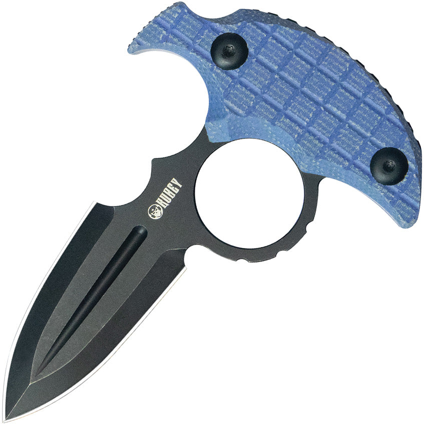 KUB403C Cavy Push Dagger Blue BSW