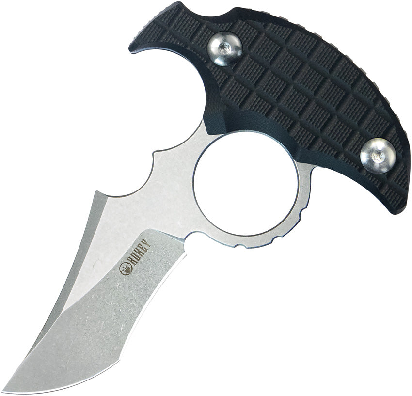 KUB404A Stheno Push Dagger Blk G10