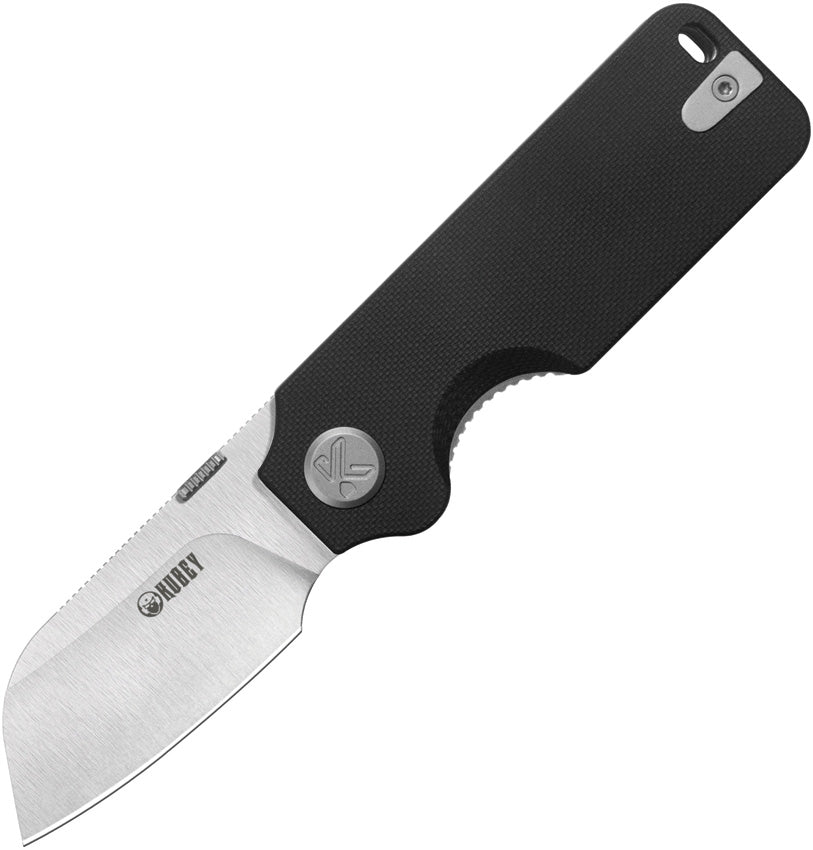 KUB407A Boxer Linerlock Black G10